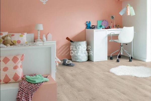 Плитка ПВХ Quick Step Livyn Balance Click ЖЕМЧУЖНЫЙ СЕРО-КОРИЧНЕВЫЙ ДУБ BACL40133 фото 1 | FLOORDEALER